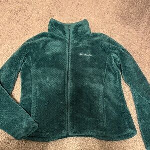 Columbia Teal Fleece Jacket